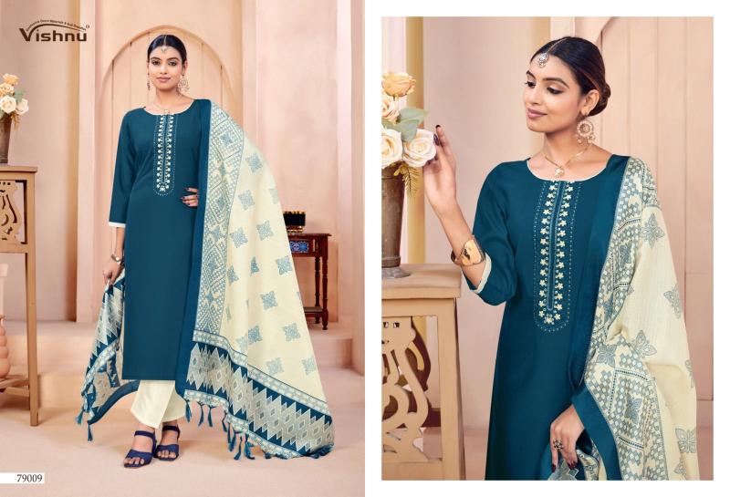 Vishnu evanka vol 15 dress material wholesale business